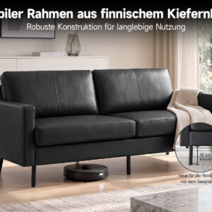 Z-HOM Sofa aus Premium-Top-Grain-Leder